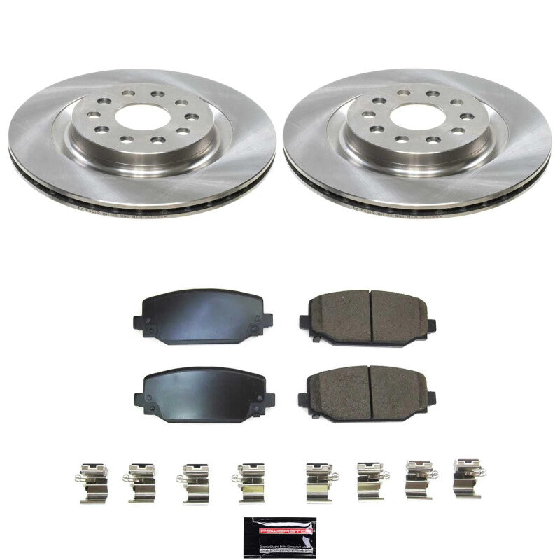 Power Stop 22-24 Jeep Grand Cherokee Rear Autospecialty Brake Kit