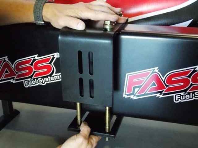FASS Titanium Series Pump "NO DRILL" Semi Truck Frame Bracket