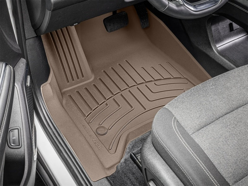 WeatherTech 24-25 GMC Acadia (Incl. Denali) w/Bench & Bucket Seats Front FloorLiner HP - Tan