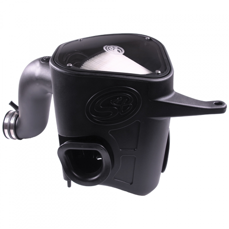 Cold Air Intake For 13-18 Dodge Ram 2500 3500 L6-6.7L Cummins Dry Extendable White S&B