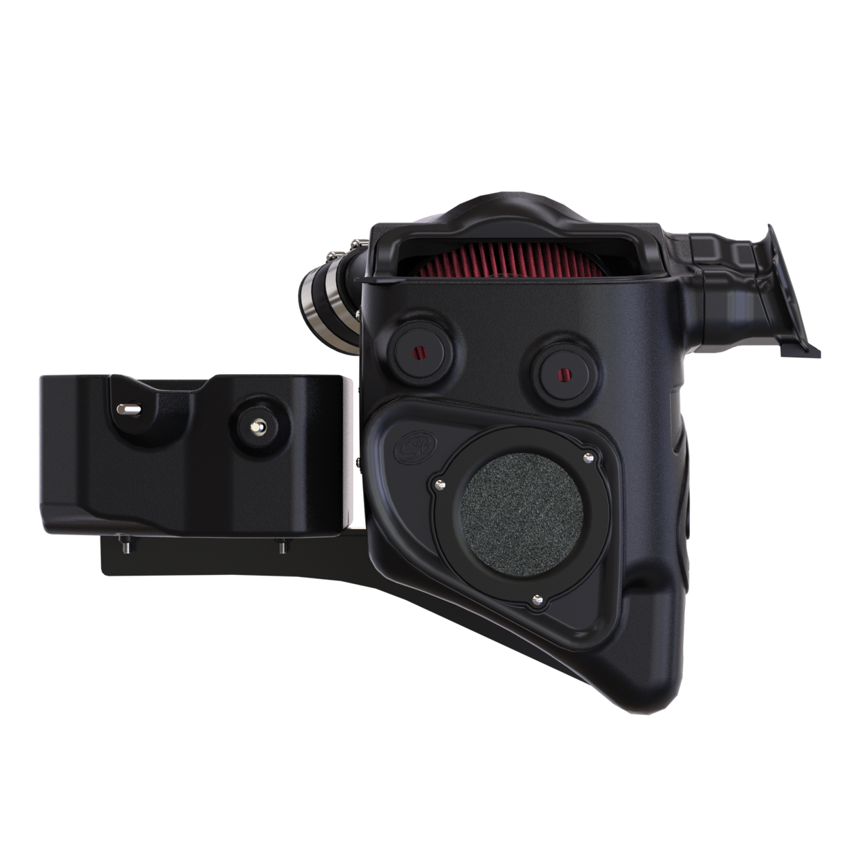 Cold Air Intake For 17-19 Ford F250 F350 V8-6.7L Powerstroke Cotton Cleanable Red S&B