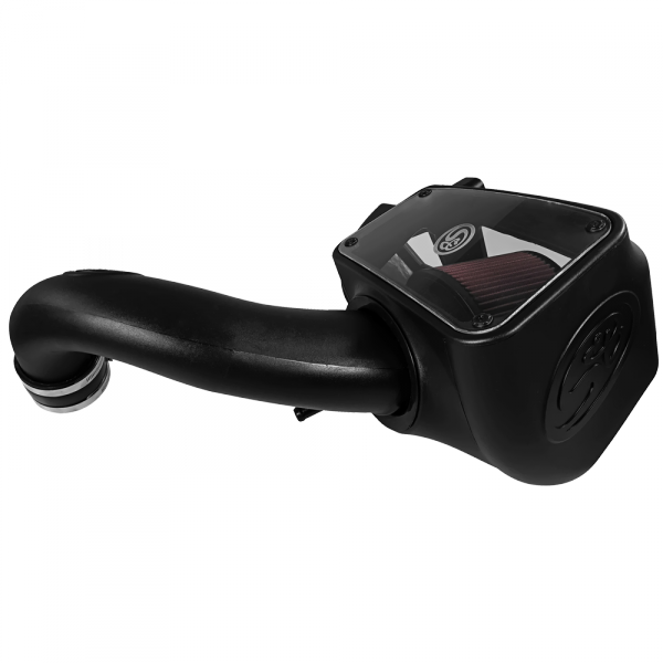 Cold Air Intake For 09-18 Dodge Ram 1500/ 2500/ 3500 Hemi V8-5.7L Cotton Cleanable Red S&B