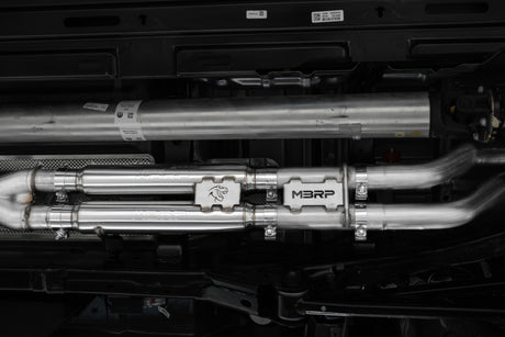 MBRP 2021 Ram TRX 6.2 S/C 3in Catback Dual Rear Carbon Fiber Tips(Race)- T304