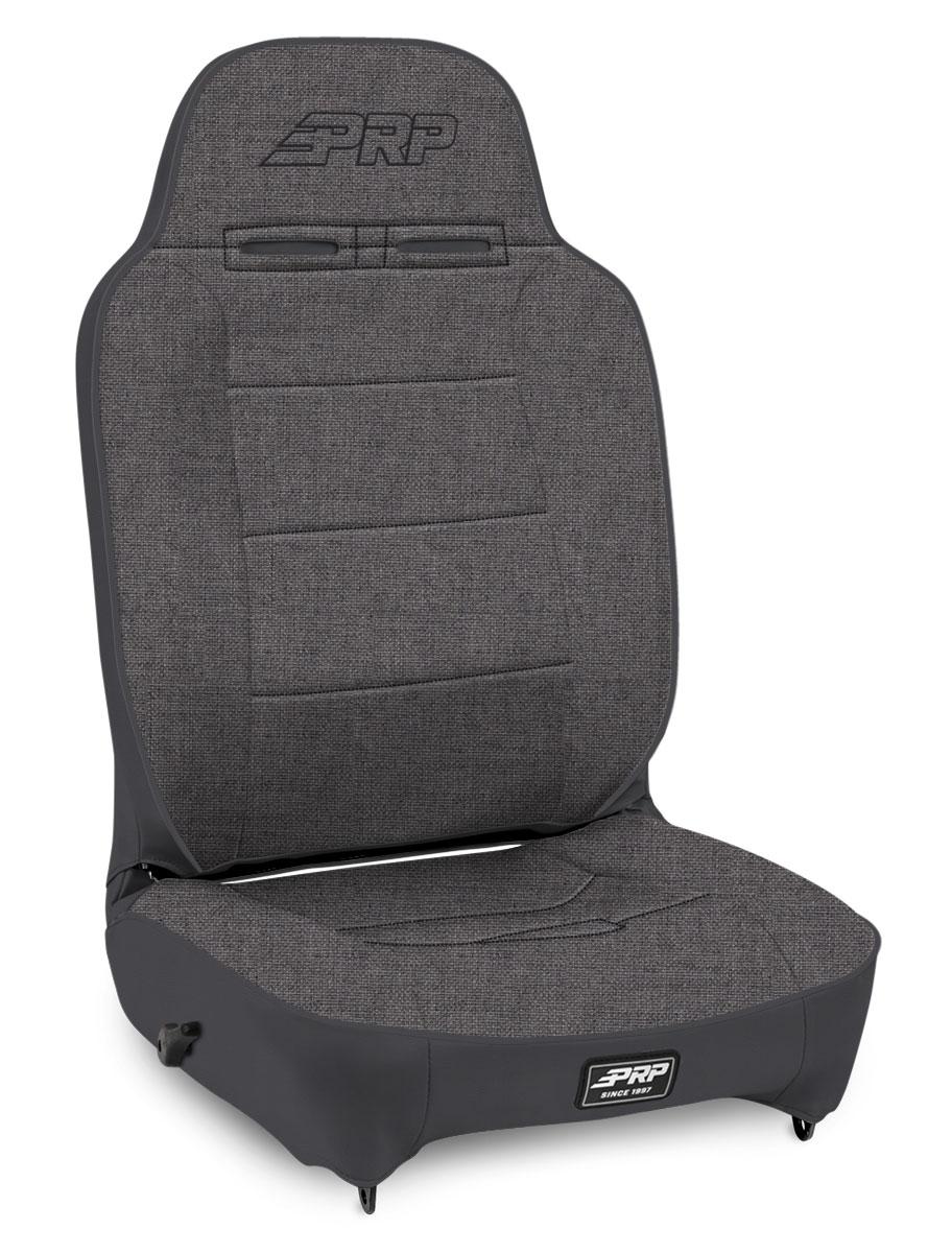 PRP Enduro High Back Reclining Suspension Seat (DriverSide); All Grey