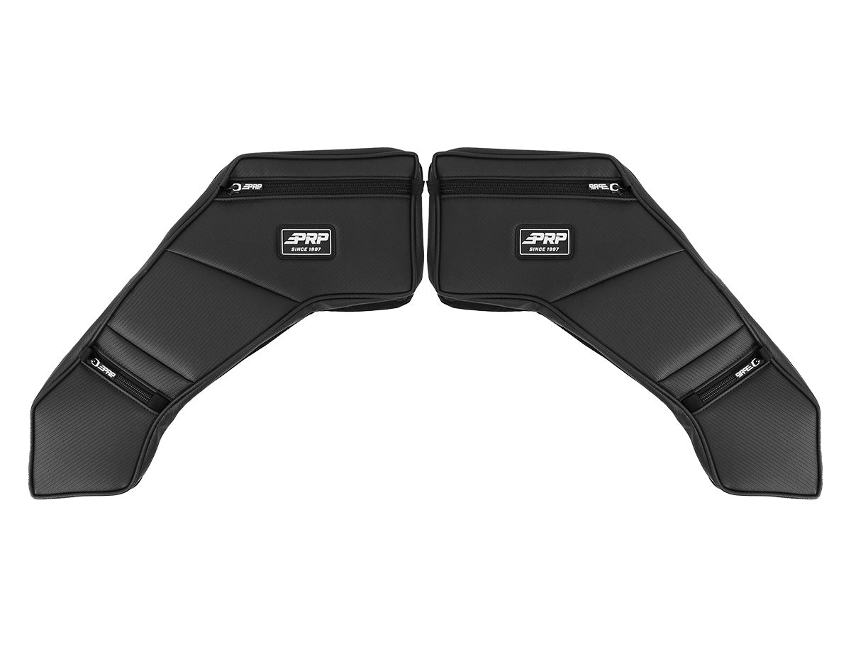 Garage Sale PRP Rear Door Bags with Knee Pad for 16+ Polaris General (Pair)