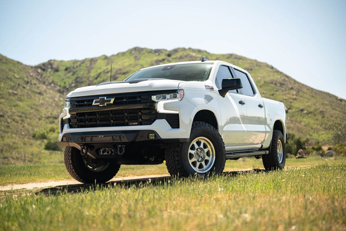 DV8 Offroad 2022+ Chevrolet Silverado 1500 Offroad Spec Series Front Bumper w/ Winch