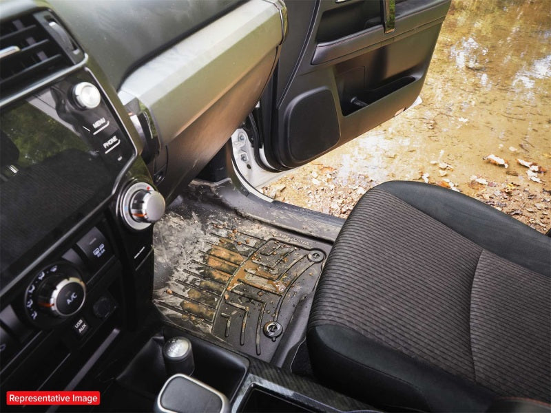 WeatherTech 19-23 RAM 2500/3500 (Mega Cab) Rear Floorliner HP - Grey