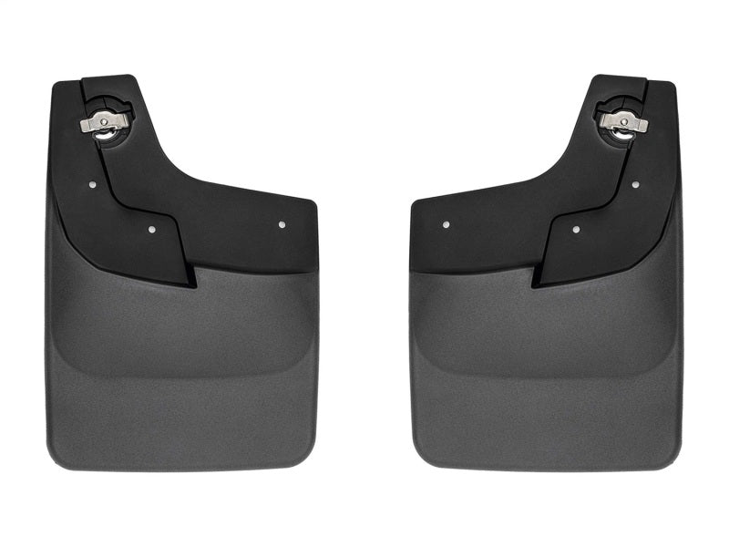 WeatherTech 23-24 Chevrolet Colorado Rear No Drill Mudflaps ( w/Factory Flares)