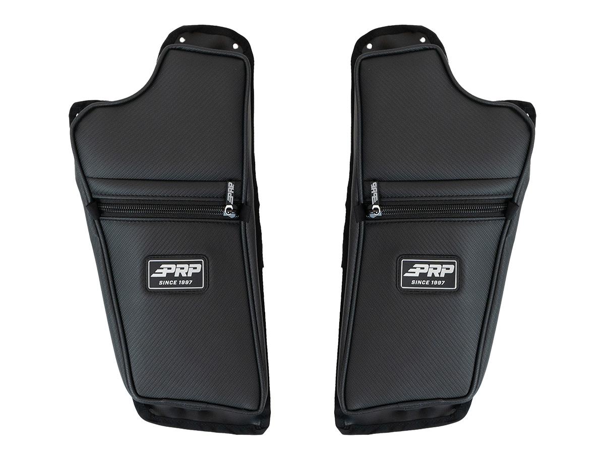 PRP Front Lower Door Bags with Knee Pad for 16+ Polaris General (Pair)