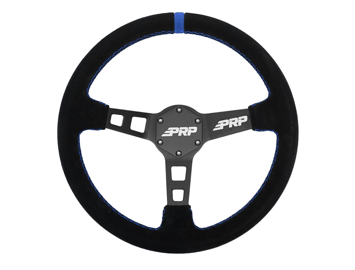 PRP Deep Dish Suede Steering Wheel