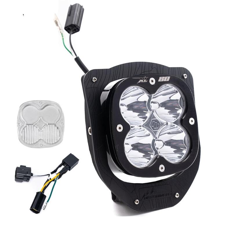 Baja Designs 2024 Husqvarna FE350S/FE350W/FE450 XL80 (D/C) Headlight Kit w/ Hi-Low Harness