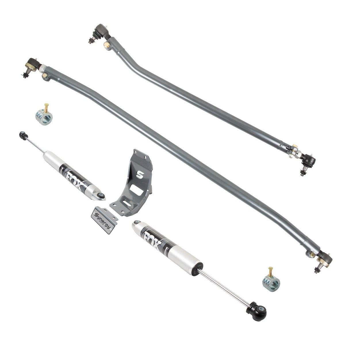 Synergy 2014+ Ram 2500 / 3500 Heavy Duty Steering Kit w/ Dual FOX IFP Steering Stabilizers