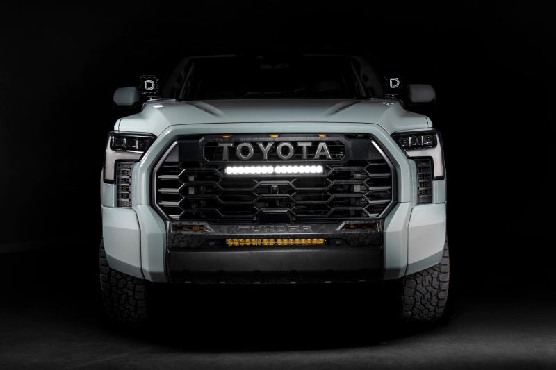 Diode Dynamics 2022-2026 Toyota Tundra Pro Grille SS20 Pro LED Kit White Combo 6000K