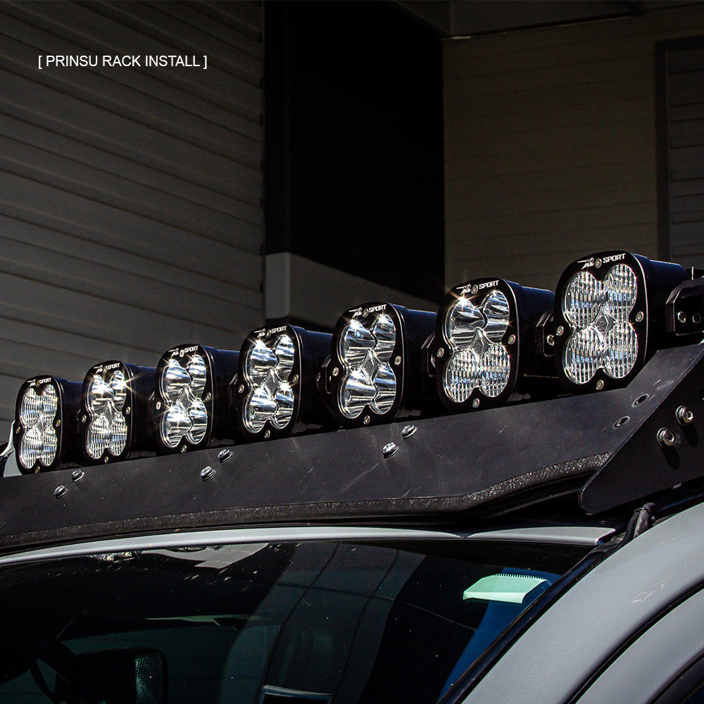 Baja Designs Prinsu/Sherpa Roof Rack 7 XL Pro Linkable LED Light Bar Kit