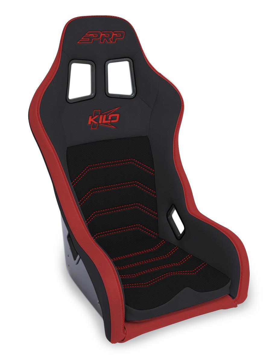 PRP Kilo Composite Seat - Black & Red