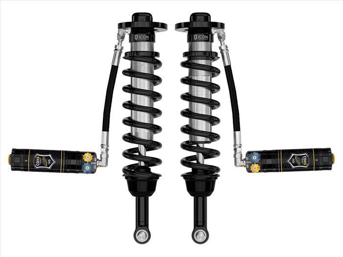 ICON 2021-2024 Ford F-150 4WD, 0-2.75" Lift, Front, V.S. 2.5 Series Coilovers, Remote Reservoir w/ CDXS, Pair