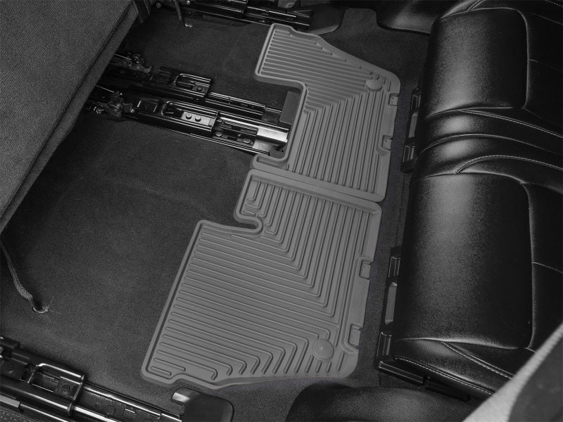 WeatherTech 21-23 Jeep Grand Cherokee L Rear Rubber Mats - Grey