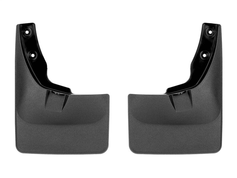 WeatherTech 22-23 Nissan Frontier D41 (No Pro-X/Pro-4X) No Drill Rear MudFlaps - Black