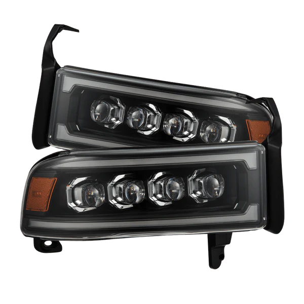 AlphaRex 94-01 Dodge Ram 1500 NOVA-Series LED Projector Headlights