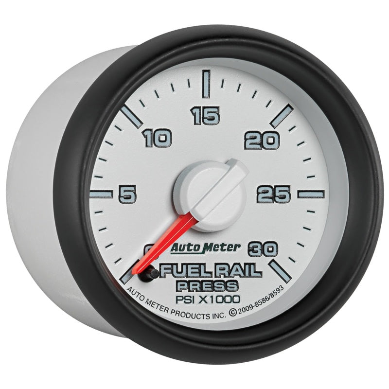 Autometer Factory Match Diesel Fuel Rail Pressure Gauge 52.4mm 0-30K PSI SE, Cummins 6.7 L, Dodge