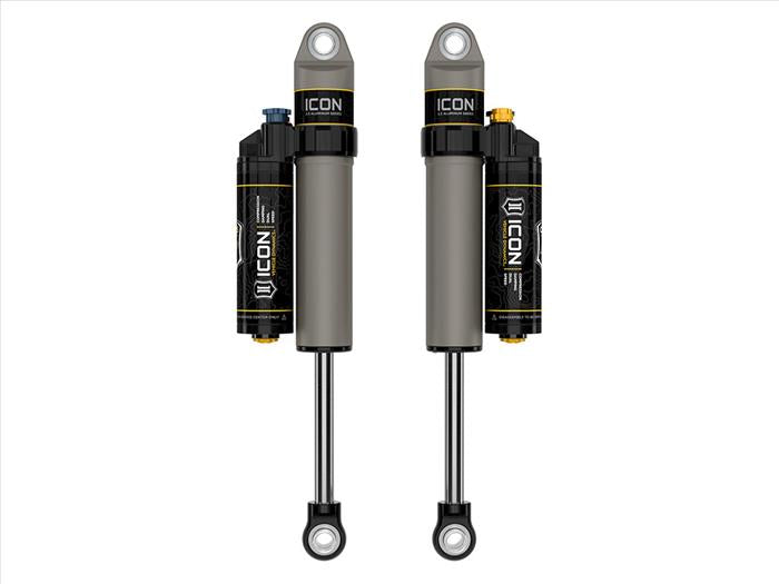 ICON 2009-2024 Ford F-150/2004-2008 Ford F-150 4WD, 0-1" Lift, Rear, V.S. 2.5 Aluminum Series Shock Absorbers, Piggyback Reservoir w/ CDXS, Pair