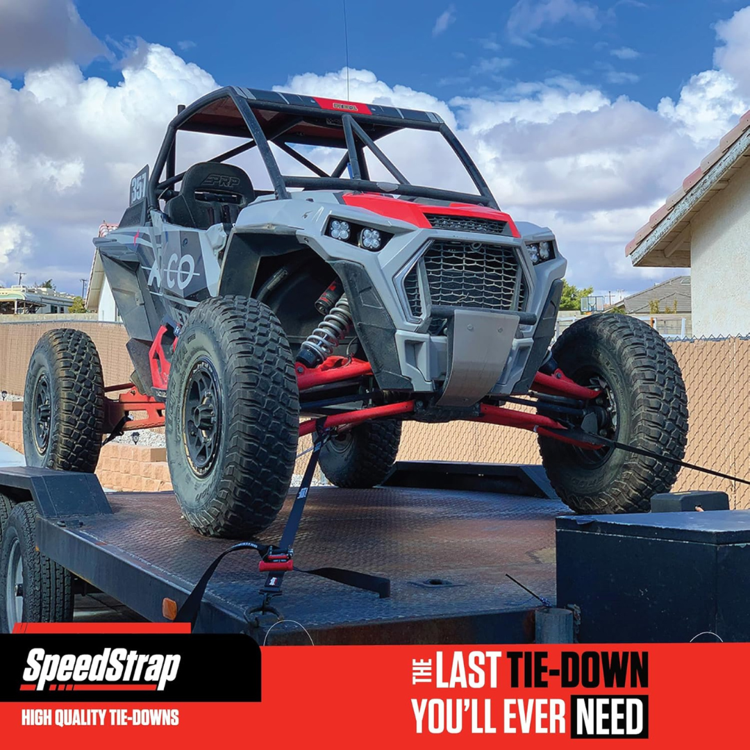 PRP Essential UTV Kit (2" Tie-Down Kit) Black