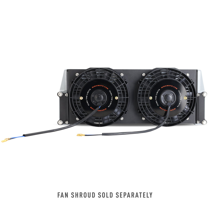 Mishimoto Heavy-Duty Oil Cooler - 17in. Same-Side Outlets