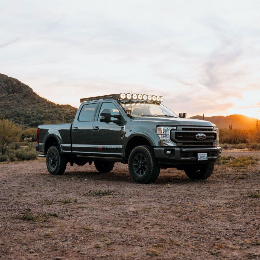 KC Platform One™ 2017-2026 Ford F-250/F-350 Super Duty Roof Rack with 360° Lighting