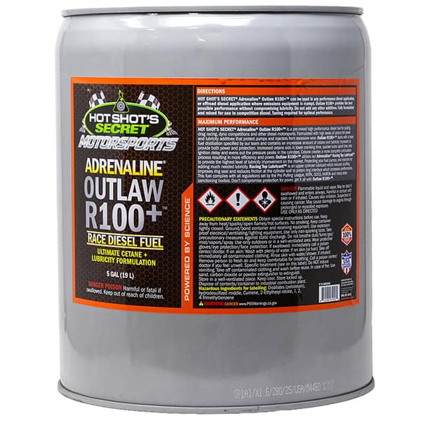 ADRENALINE OUTLAW R100+ Diesel Racing Fuel
