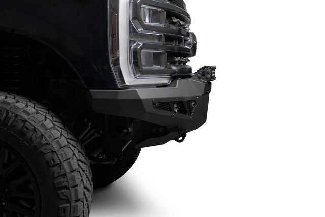 Addictive Desert Designs 2023+ Ford Super Duty HoneyBadger Front Bumper w/ Top Hoop