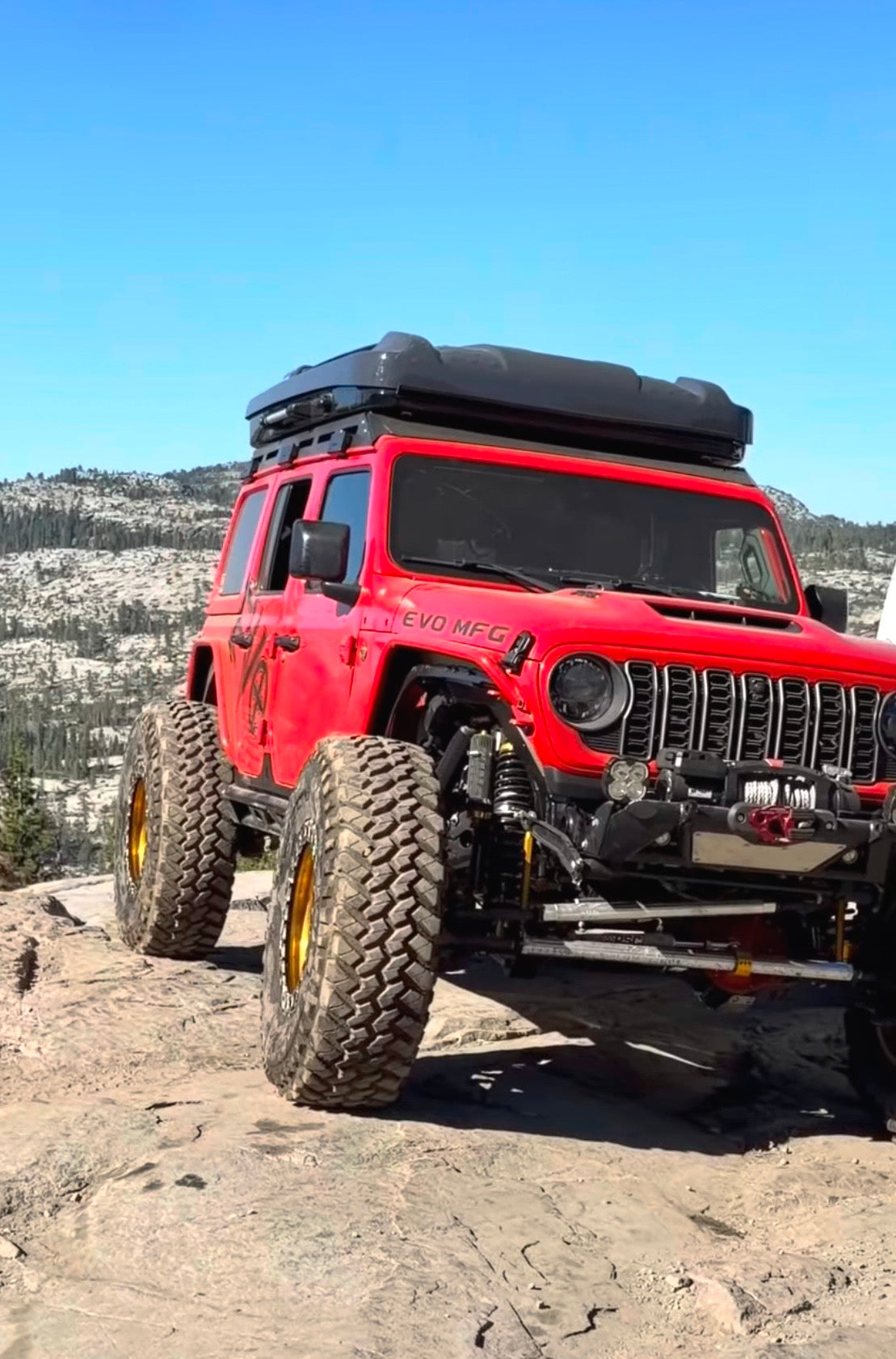 EVO MFG 2018-2024 Jeep Wrangler JL FULL ROOF RACK, ALUMINUM