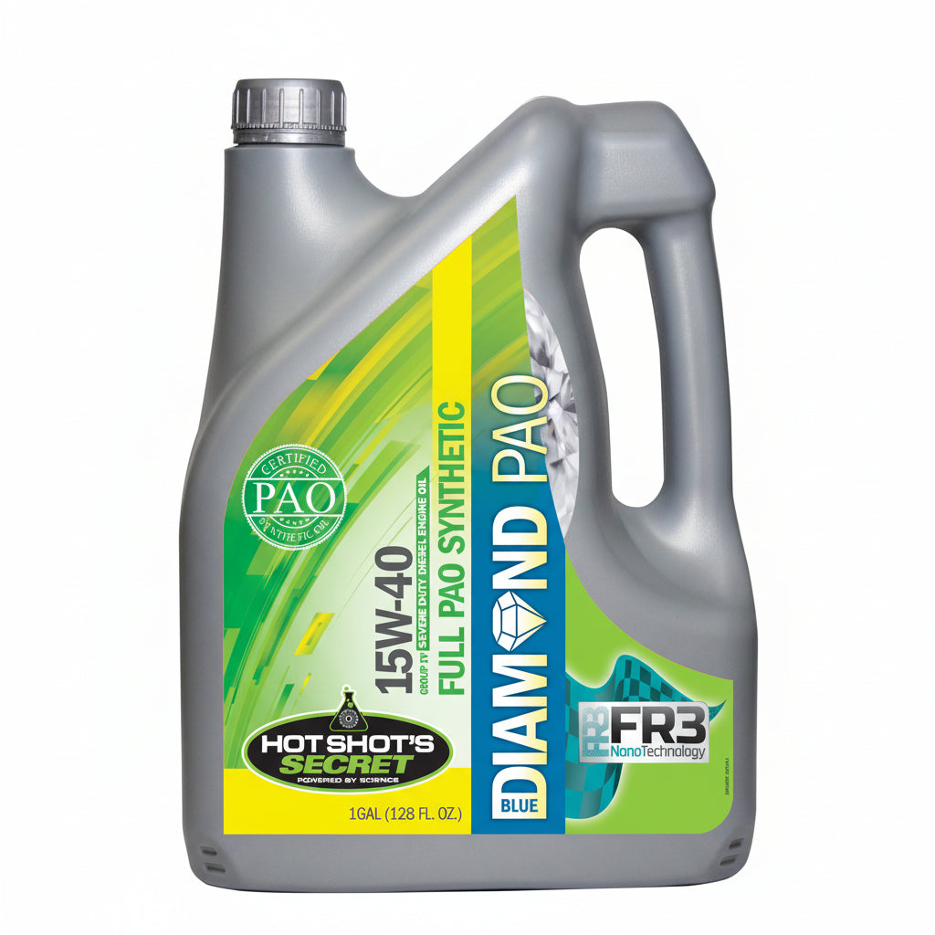 Hot Shot's Secret BLUE DIAMOND 15W40 PAO Synthetic Engine Oil - 1 GALLON