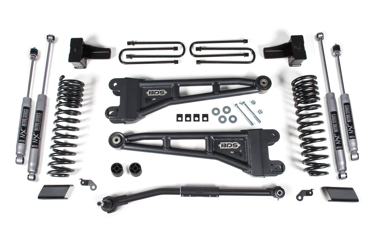 2017-2019 Ford F-250/F-350 Super Duty 4WD Diesel 2.5-Inch Lift Kit w/ Radius Arm
