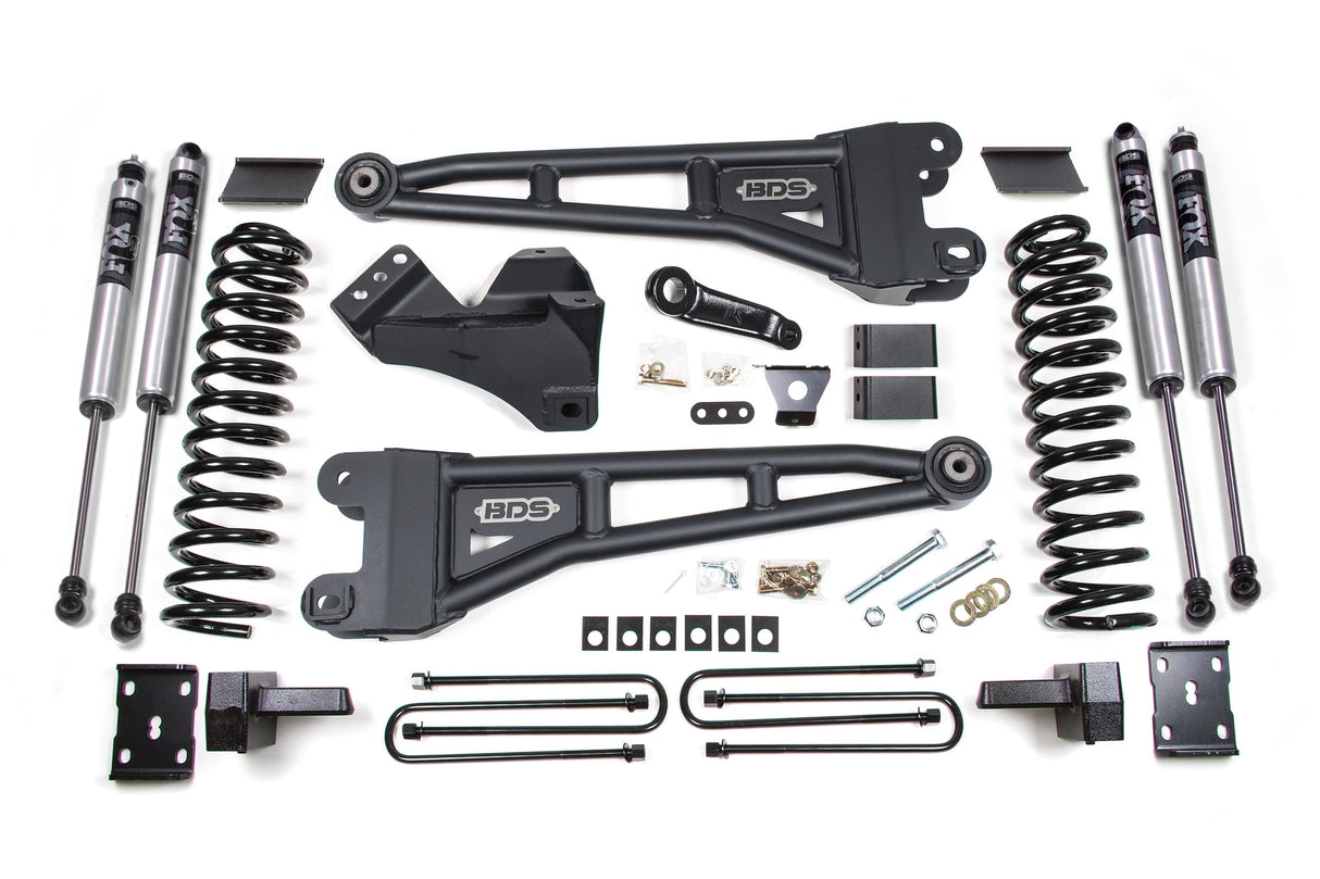 4-Inch Lift Kit w/ Radius Arm for 2011-2016 Ford F-250/F-350 Super Duty 4WD Diesel - 4 Inch Block Kit