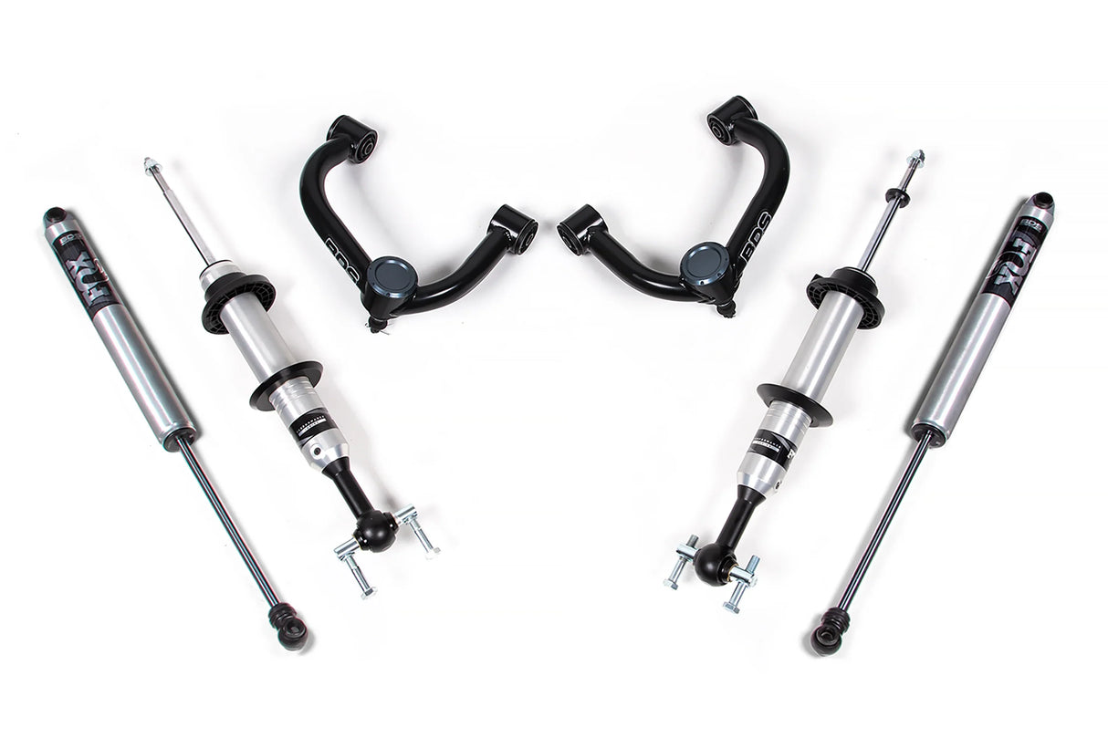 BDS 2" Leveling Kit w/ FOX 2.0 Snap Ring Strut for 2021-2025 Ford F150 4WD - Yes I have a UCA Headlight Sensor