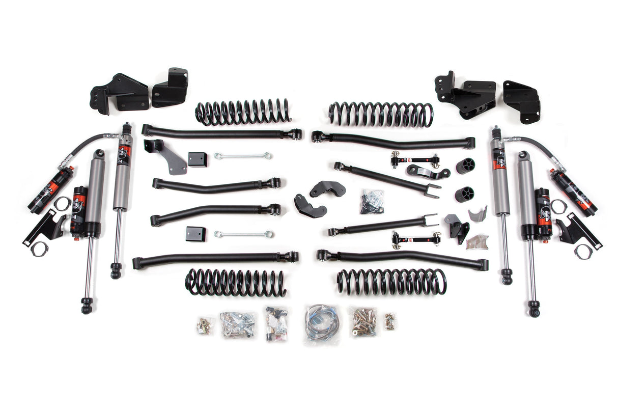 5.5-Inch Lift Kit - Long Arm for 2007-2018 Jeep Wrangler JK 2-Door - Disconnects