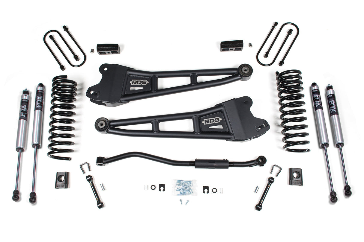 3-Inch Lift Kit w/ Radius Arm 2013-2018 Dodge Ram 3500 4WD Diesel - FOX 2.0 Performance Series
