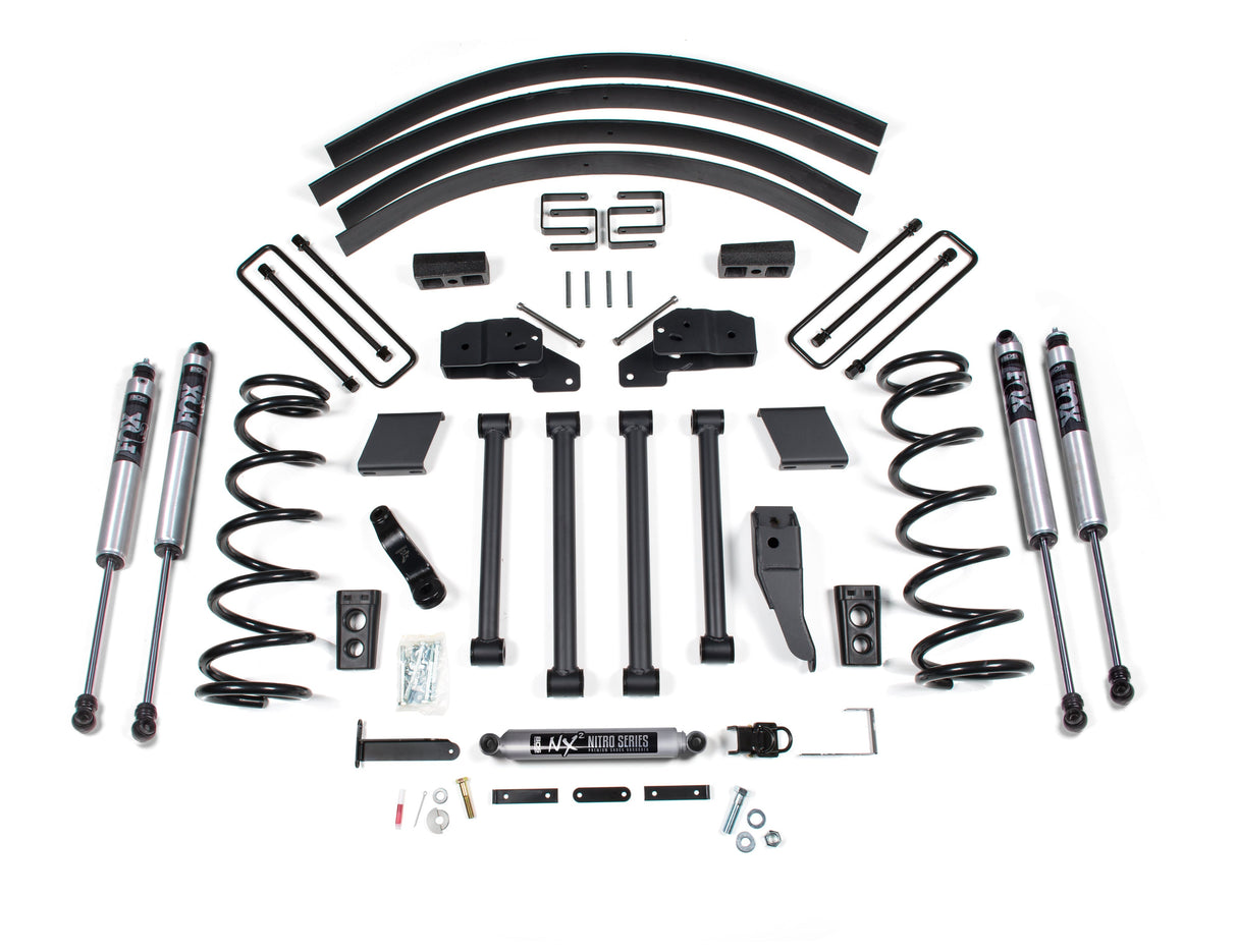 4.5-Inch Lift Kit for 1994-1999 Dodge Ram 2500/3500 4WD - Leaf Springs