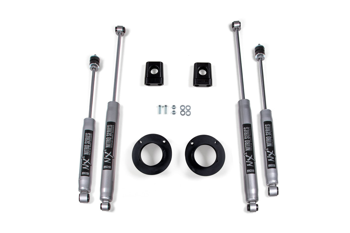 2-Inch Leveling Kit for 2013-2024 Dodge Ram 3500 4WD - FOX 2.0 Performance Series