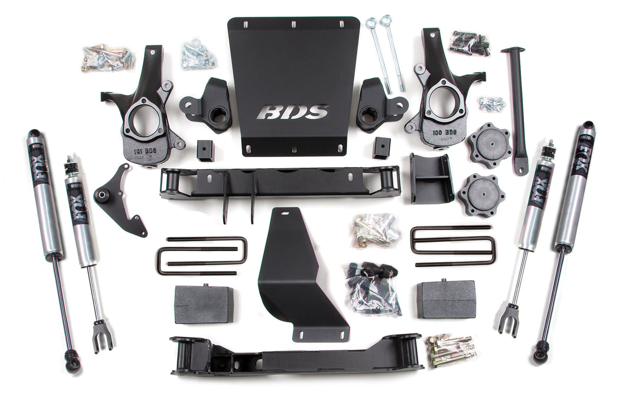 6-Inch Lift Kit for 1999-2006 Chevy Silverado + GMC Sierra 1500 - Leaf Springs