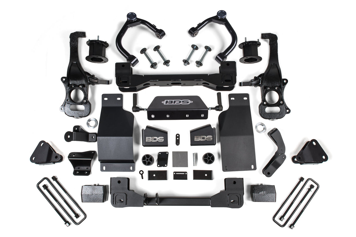 4-Inch Lift Kit - Adaptive Ride Control Only for 2019-2024 Chevy Silverado High Country + GMC Denali 1500 4WD Diesel