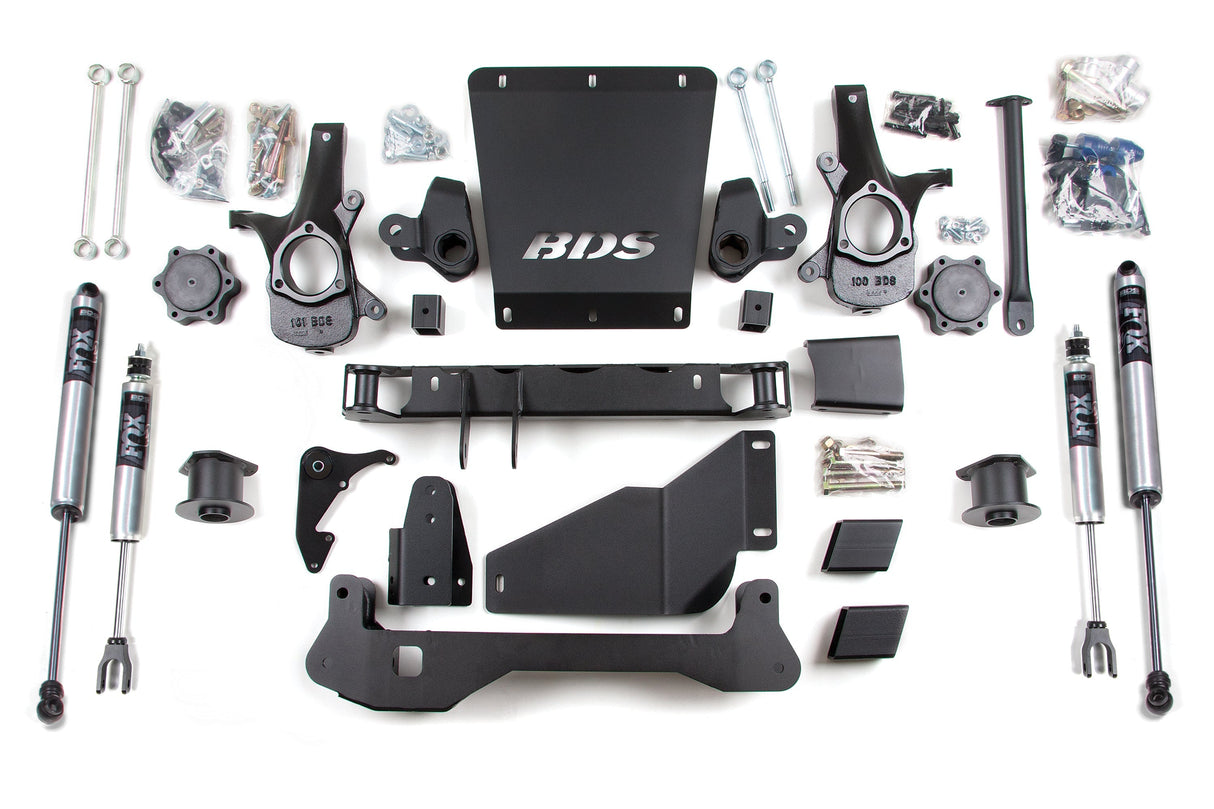 4-Inch Lift Kit for 2000-2006 Chevy/GMC Avalanche + Surburban + Tahoe + Yukon 1500 4WD - Auto Ride Equipped