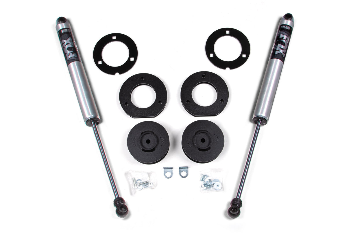 2-Inch Lift Kit for 2007-2019 Chevy/GMC Avalanche, Suburban, Tahoe, Yukon/XL 1500 4WD - NX2 Nitro Series