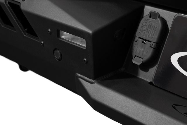 ADD 2022+ Toyota Tundra Black Label Rear Bumper - Hammer Black w/ Satin Black Panels