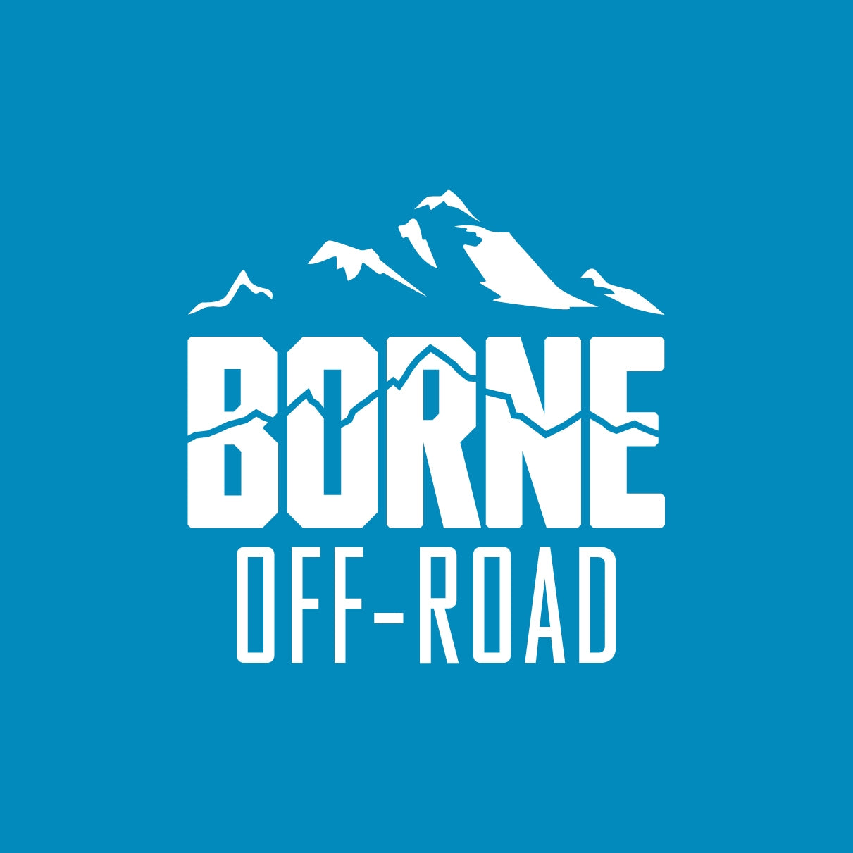Borne Off Road Wheel Spacers - 6x139.7 - 77.8 CB - 50mm - Blue
