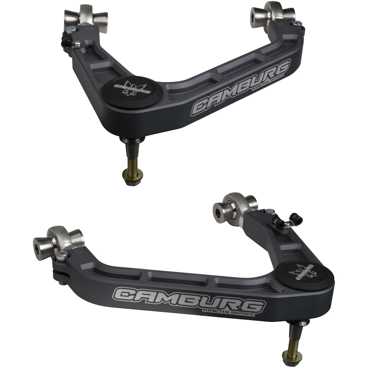 Camburg Engineering 2WD/4WD 2019-2024 Chevrolet Silverado 1500 | GMC Sierra 1500 Gray KINETIK Series Control Arm Kit