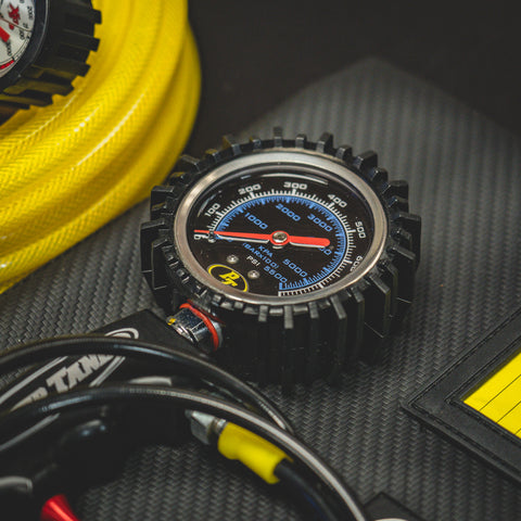 Power Tank Shock Inflator Gauge Tool (300 PSI)