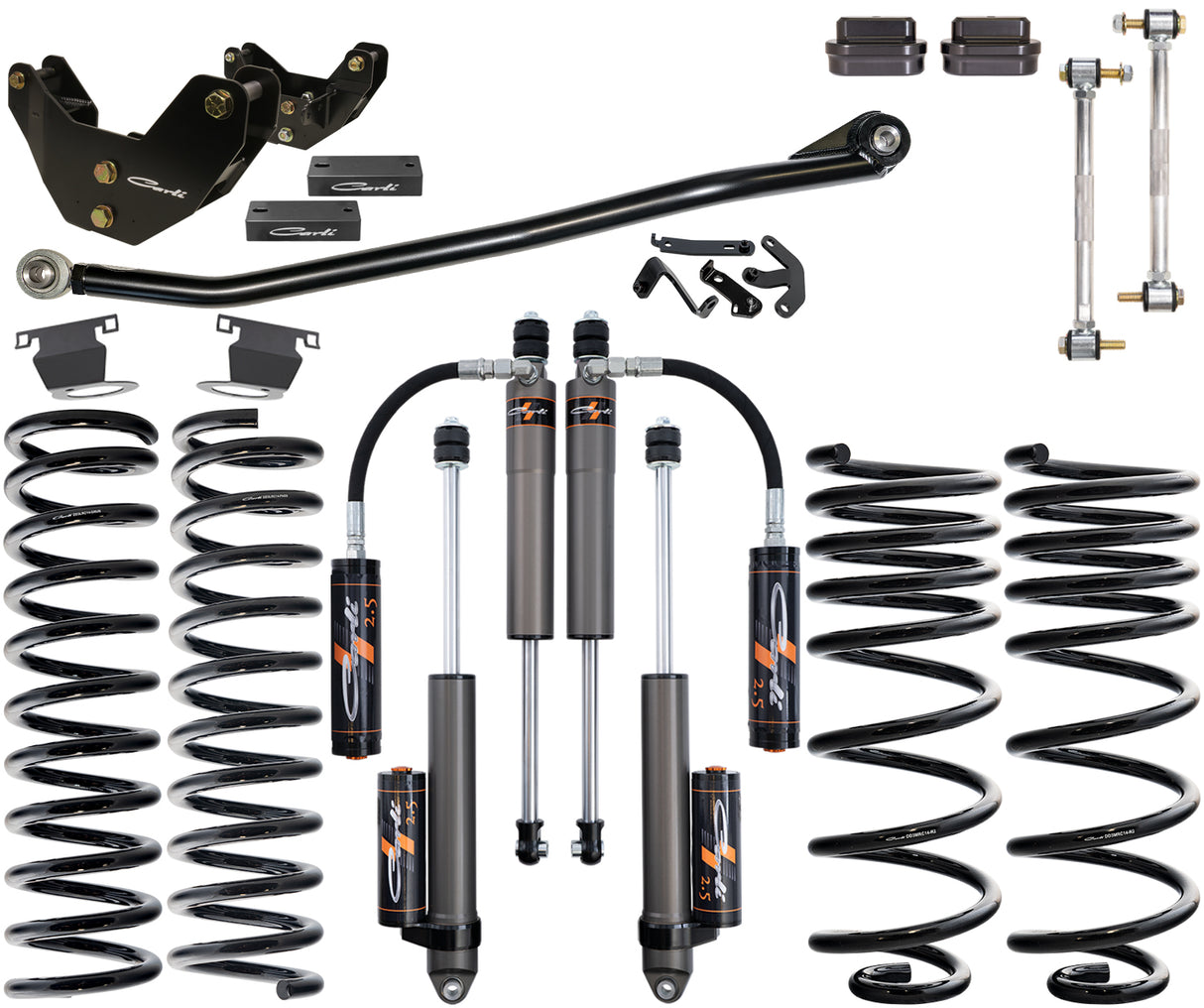 Carli 14-26 Ram 2500 Diesel Pathfinder 3.25in Lift System w/ R2 Rear Coils