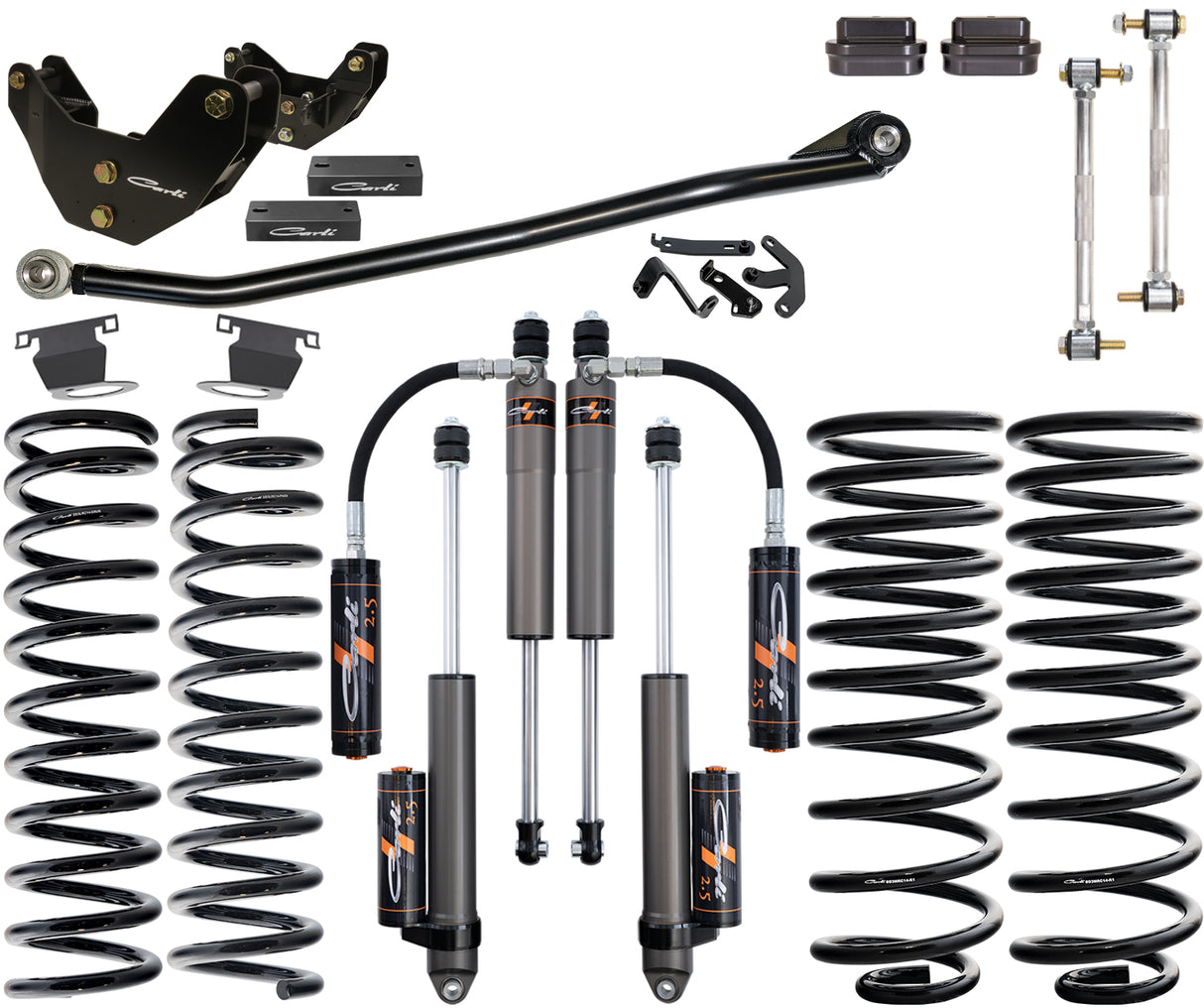 Carli Suspension Dodge 3" Pathfinder 2.5 System, Diesel, 2014-2025 2500 Base Kit