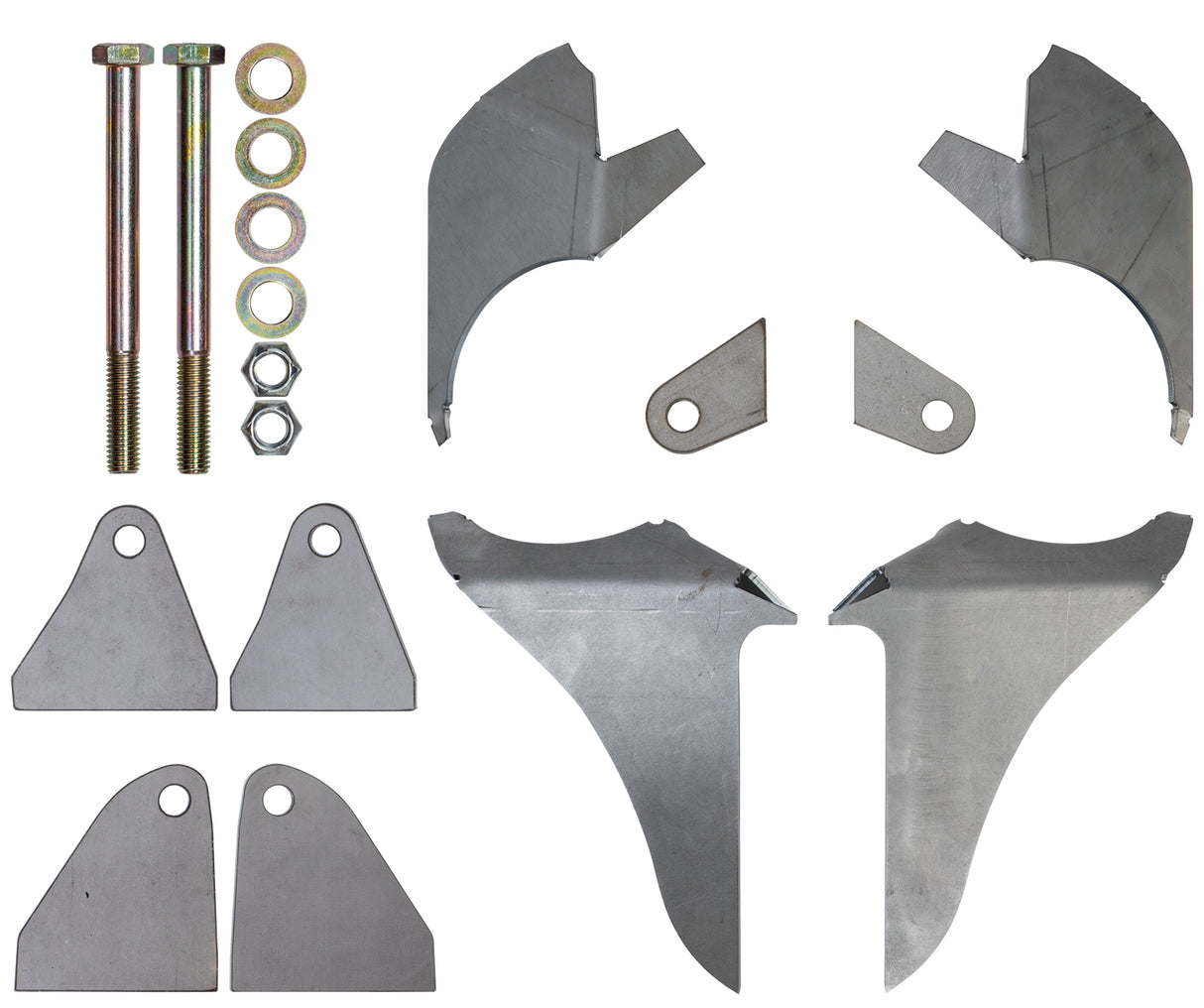 Carli 03-09 RAM 2500/3500 Coil Bucket Gusset Kit and Motor Mount Double
